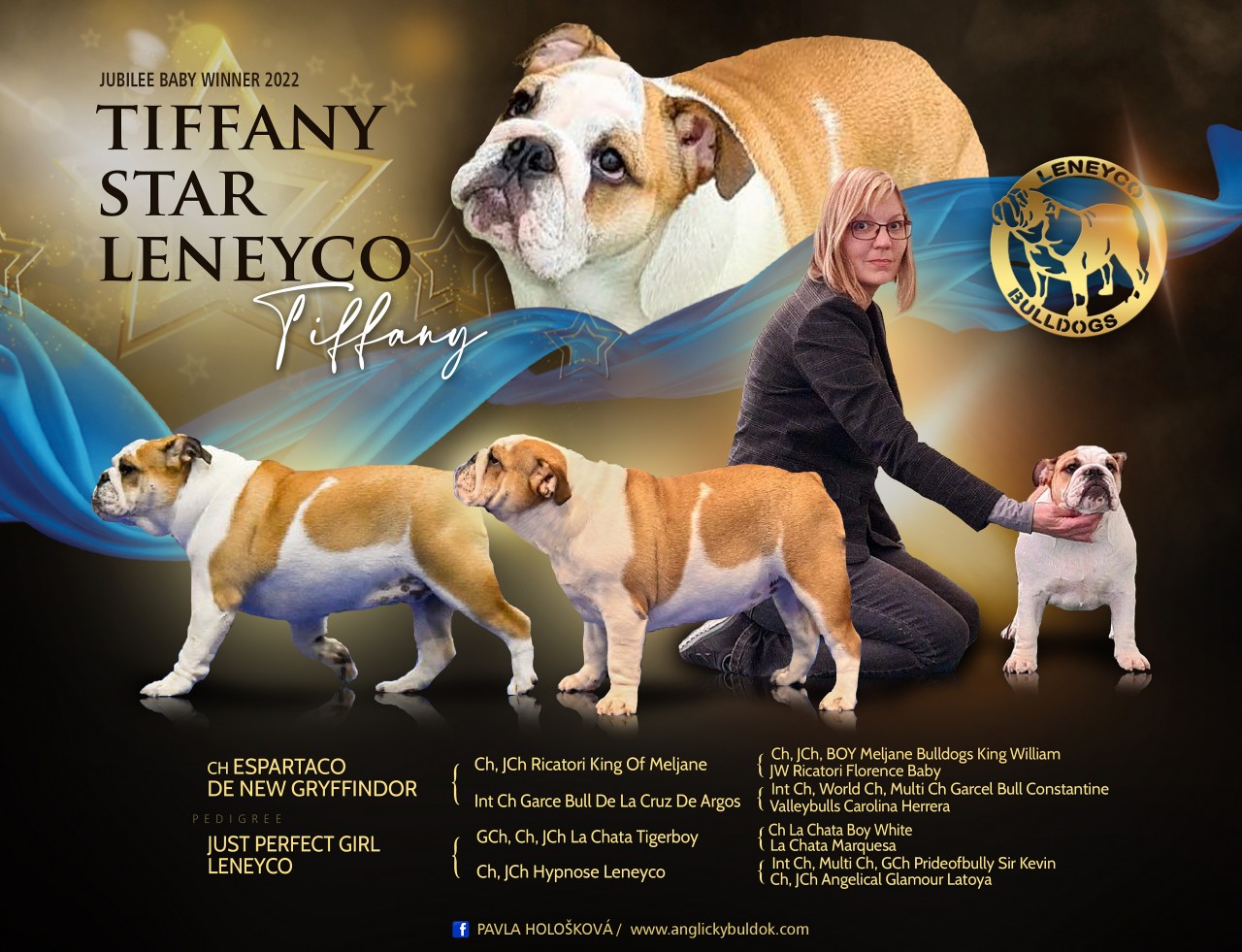 Tiffany Star Leneyco bulldog